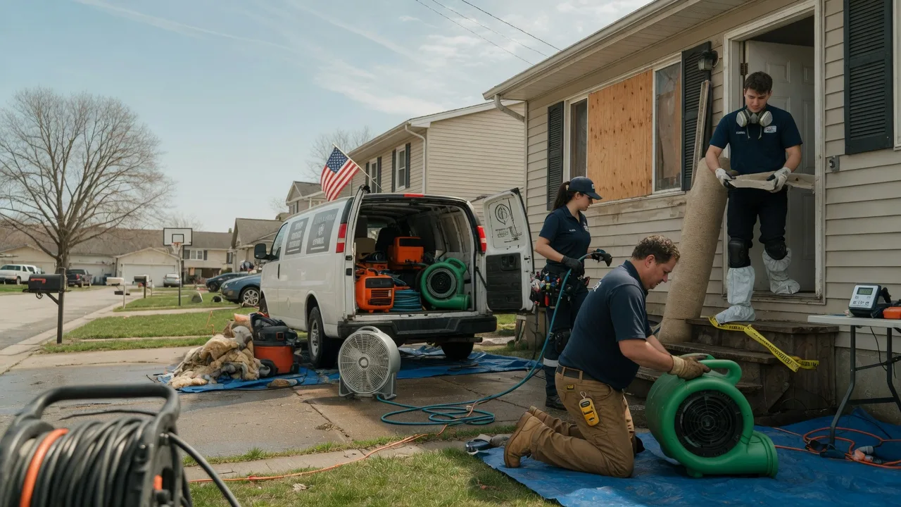 Water Damage Restoration in Aberdeen, SD near me